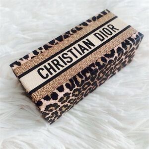 Christian Dior Limited Edition Mitzvah Collection Leopard Print Lipstick Case